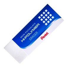 Pentel 飛龍文具 HI-POLYMER 標準型橡皮擦 小 Set 48個, 擦拭時屑量少，保持桌面乾淨, 耐用設計, 安全無毒, 1盒