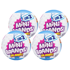 5 SURPRISE Mini Brand 全球第二季手辦, 4個