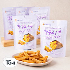 참군고구마말랭이, 60g, 15개