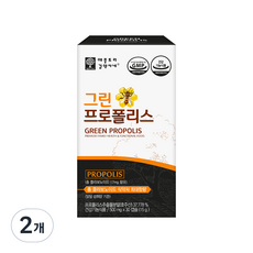 애플트리김약사네 그린 프로폴리스, 2개, 30정, 30정