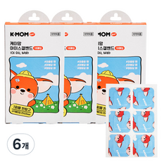 케이맘 유아용 아이스겔 반창고 18p, 24g, 6개