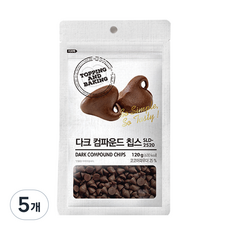 큐원 다크 컴파운드 칩스, 120g, 5개