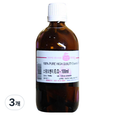 허브솝 스윗오렌지 에센셜 오일 100ml, 3개