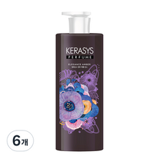 케라시스 엘레강스 앰버 퍼퓸 린스, 600ml, 6개