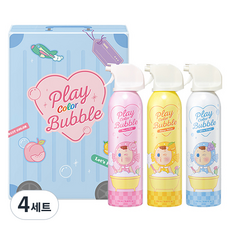 함소아 아동용 플레이 컬러 버블바스 250ml x 3종 세트, 4세트
