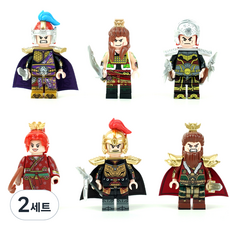 BC TOY 英雄三國志3彈 6種人物公仔, 2組