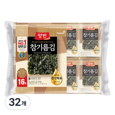 동원 참기름김 식탁 8p, 64g, 2개 4g, 32개