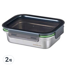 락앤락 스텐 스테커블, 2개, 600ml