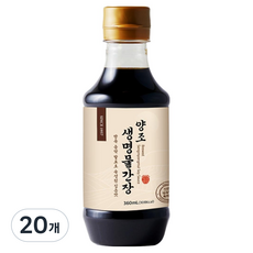 신앙촌 양조 생명물간장, 360ml, 20개