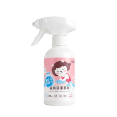 超凝小姐 超強效貓廁清潔慕斯, 300ml, >99.9%抗菌力, 1瓶