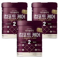 아이엠마더 컴포트케어 분유 2단계, 800g, 3개 800g, 3캔