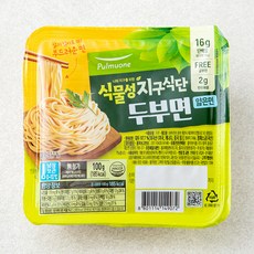 풀무원 식물성 지구 식단 두부면 얇은면 3개입, 300g, 1박스