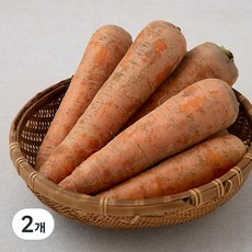 곰곰 밀양 흙당근, 1.5kg, 2개 1.5kg, 2개