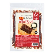 해야미 매콤 빼빼징어 오징어소면, 100g, 1개