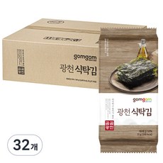 곰곰 광천 식탁김, 15g, 32개 15g, 32봉