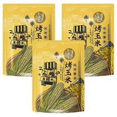 滬尾漁家 烤玉米-醬香風味 70公克, 70g, 3包
