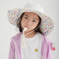 롤리트리 UV 차단 와이드캡 포인트 캠핑 모자 (호루라기 증정)