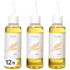 맑을담 미강유 오일 100ml, 12개