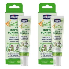 Chicco 草本舒緩肌膚修護筆, 舒緩搔癢不適感, 滾珠設計, 植物萃取, 不含阿摩尼亞酒精色素, 10ml, 2條