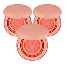 더페이스샵 수분 쿠션 블러쉬 8g, 03 코랄, 3개