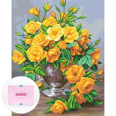 장미보석십자수