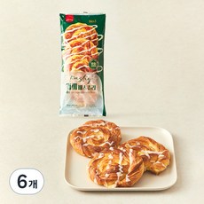 삼립 발효버터 따베패스츄리, 80g, 4개입, 6개