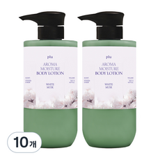  플루 아로마 모이스처 바디 로션 화이트 머스크향, 500ml, 10개 