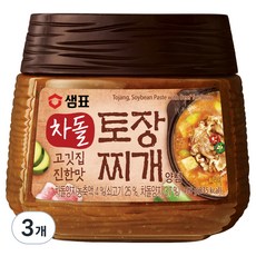 샘표 차돌 토장 찌개양념, 450g, 3개