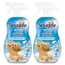 스너글 블루 스파클 프레시 플러스 섬유탈취제 본품, 470ml, 2개