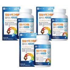 Chong Kun Dang 鍾根堂 Pharm 鈣鎂&維他命D補充錠, 180顆, 3罐