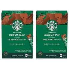 STARBUCKS 星巴克 中度烘焙美式即溶咖啡粉, 1.1g, 100條, 2盒