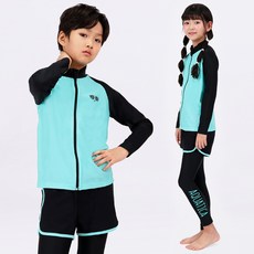 아쿠아티카 아동용 only one 래쉬가드 세트 AQA337