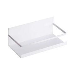 磁吸冰箱架, 白色, 磁鐵+鐵噴粉, 置物架, 24.5*12*9cm, 12 x 24.5 x 9cm, 1個