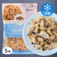 알찬해 자숙 바지락살 (냉동), 240g, 5개