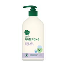 GREEN FINGER 綠手指 嬰兒保濕洗髮精 500ml - 西班牙橄欖油, 安心配方, 1瓶