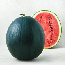 곰곰 흑미 수박, 5kg 미만, 1개