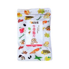 元氣家 牛蒡脆片, 低溫烘焙, 不添加色素、防腐劑, 100g, 1包