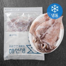 포항시인증 한번얼린 손질오징어 (냉동), 1kg, 1개