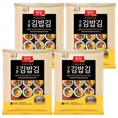동원 양반 구운김밥김, 22g, 4개