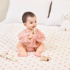 La vikit 嬰兒防滑純棉防水墊, Little rabbit, 1個