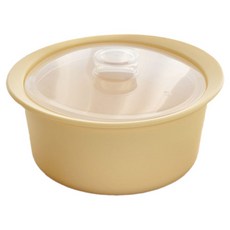 Firgi 多功能矽膠碗, 單品1200ml, 奶油黃, 1組