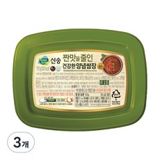 신송 짠맛을 줄인 건강한 양념쌈장, 170g, 3개