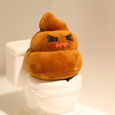 모찌타운 똥 볼 인형, 9cm, 힘내똥, 1개 9cm, 브라운(힘내똥)