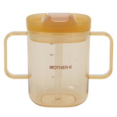마더케이 PPSU 이유식 올인원 양손컵 250ml, 1개, 투명