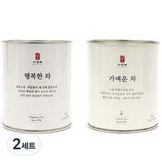 자연애 건강 담은 한첩 수제한방차 2종 선물세트, 행복한 차 1.5g 10개입 + 가벼운 차 1.5g 10개입, 2세트