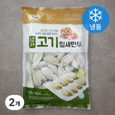 굿프랜즈 감자 고기 잎새만두 (냉동), 1kg, 2개