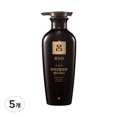 려 진생보 두피모발영양 컨디셔너 중건성용 400ml, 5개