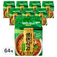 풀무원 생면식감 생라면 순한맛