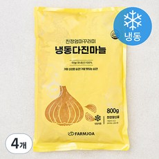 친정엄마꾸러미 다진마늘 (냉동), 800g, 4개