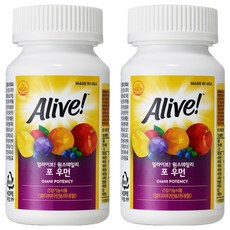 얼라이브 원스데일리 포우먼 멀티비타민, 30정, 2개 30정, 2개